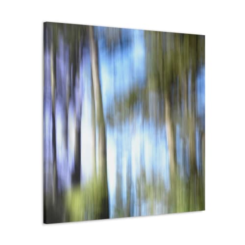 Dream Forest 51161 | Oil And Acrylic Painting in Paintings by Petra Trimmel. Item made of wood with canvas