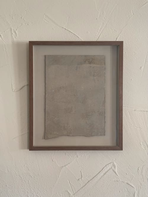 Nowhere No. 9 | Oil And Acrylic Painting in Paintings by Brooke Noel Morgan. Item made of paper compatible with minimalism and contemporary style