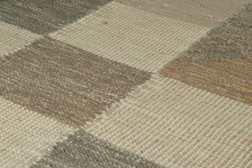 Rug & Kilim’s Scandinavian Rug in Blue and Gray | Area Rug in Rugs by Rug and Kilim
