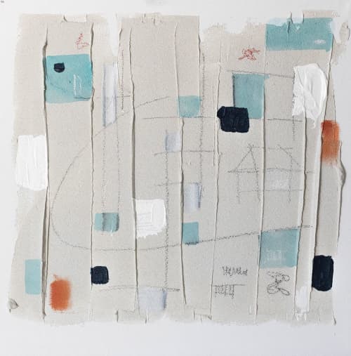 Masterplan 01a , Masterplan 06a | Oil And Acrylic Painting in Paintings by Duealberi. Item made of canvas with synthetic