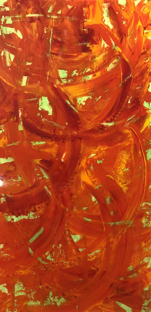 Practice Precedes Perfection, French Open | Oil And Acrylic Painting in Paintings by Reade C Gloeckner Fine Art | The Springs Country Club in Rancho Mirage