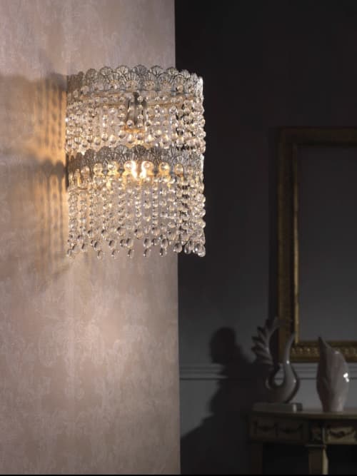 mi003-app | Sconces by Gallo. Item composed of steel and glass