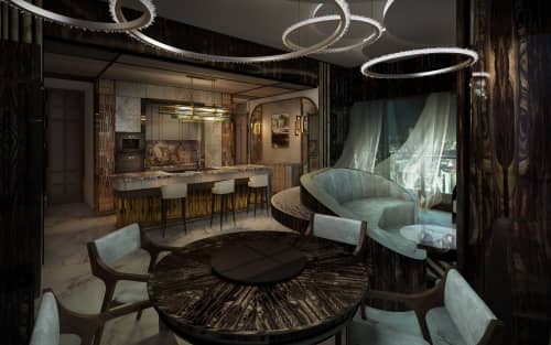 Exceptional interior in Singapore | Interior Design by Egle Mieliauskiene | Wallich Residence in Singapore