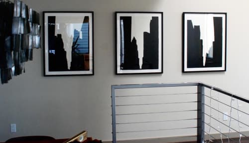 UrbanCanyons, 2001-5 | Drawings by Mario M. Muller. Item made of paper with synthetic