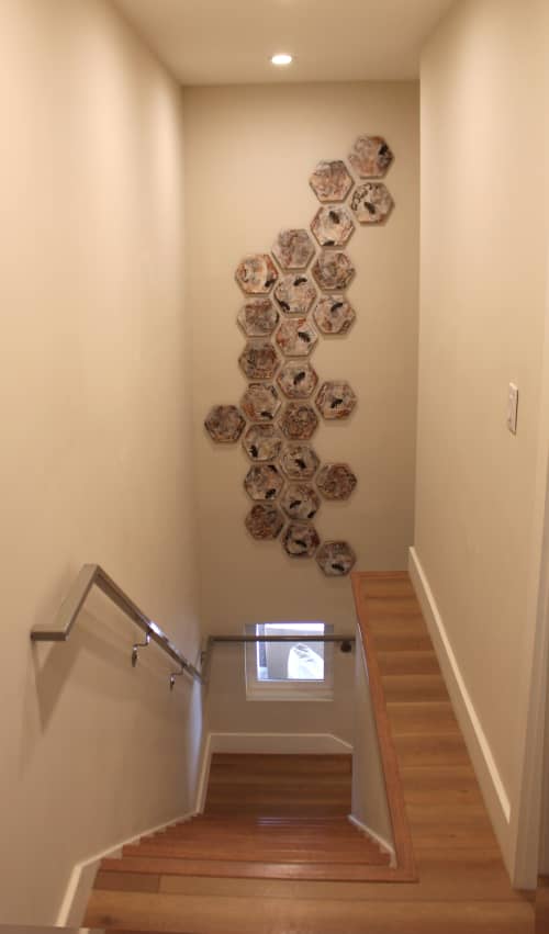 Tears of Ra | Mixed Media by Shannon Amidon | Private Residence, Bernal Heights, San Francisco in San Francisco. Item composed of synthetic