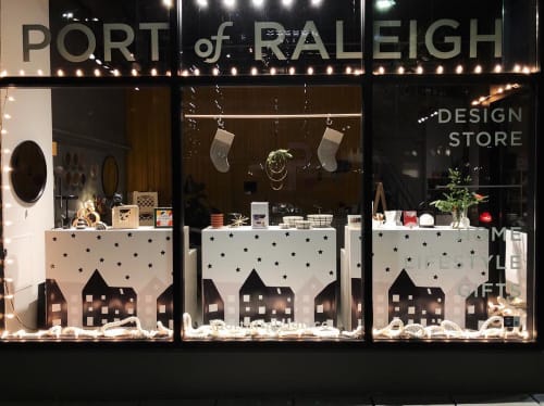 Window Illustration | Mixed Media by Nancy Purvis | Port of Raleigh in Raleigh. Item made of synthetic