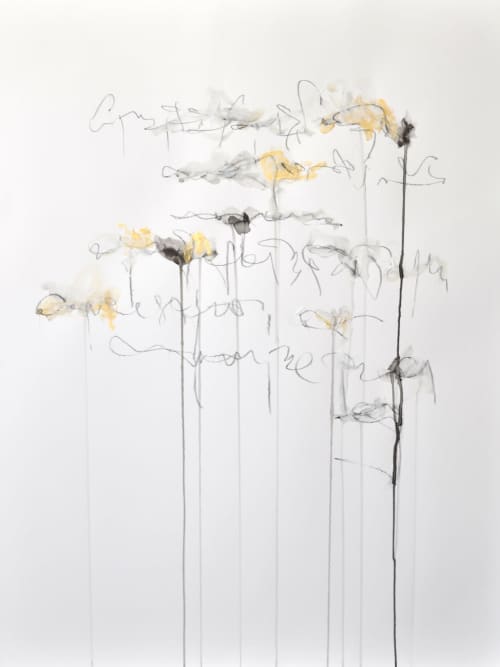 IIWAM 54 A | Oil And Acrylic Painting in Paintings by Lisa Ochowycz. Item composed of synthetic