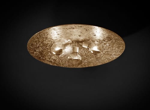 Sun 55 | Flush Mounts by F+M FOS - Anna Maria Fragiskos Bitros. Item composed of metal in modern style