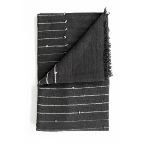 Alei Handloom throw | Linens & Bedding by Studio Variously. Item made of cotton