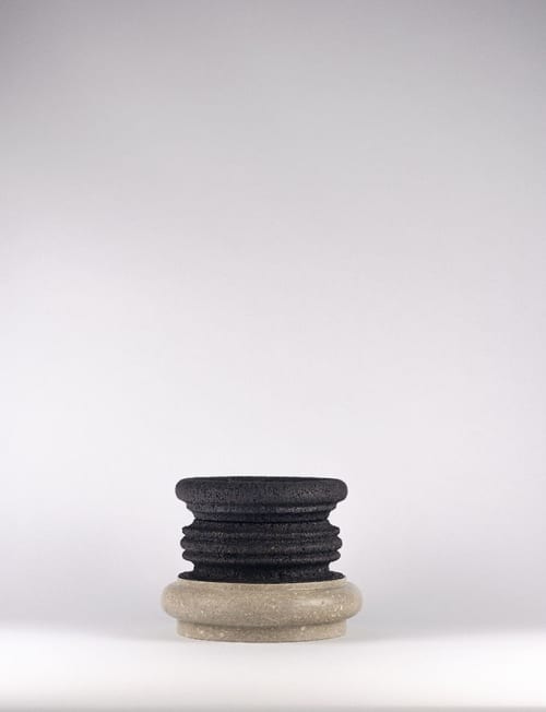 Allabase - composizione B | Holder in Tableware by gumdesign. Item made of marble works with modern style