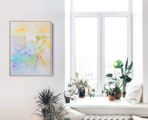 Soft Summer | Prints by Kara Suhey Print Shop. Item composed of canvas and paper