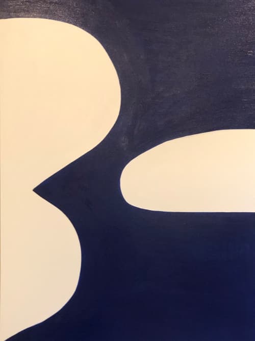 Let Us Go Then You and I Paired with Skies II | Oil And Acrylic Painting in Paintings by Kerry Campbell. Item composed of canvas
