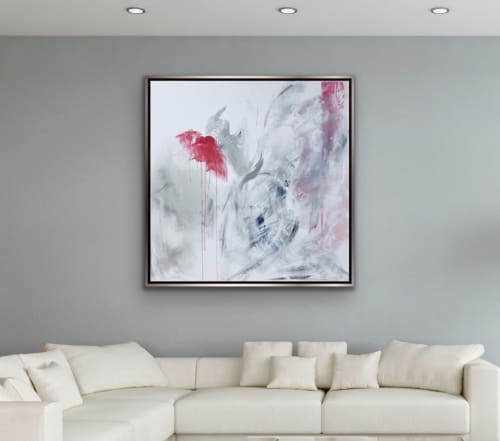 Fallen Angel | Mixed Media by Viktoria Ganhao. Item composed of synthetic