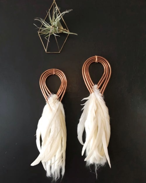 Iggy Tassels | Ornament in Decorative Objects by Timber and Torch. Item composed of copper and fiber