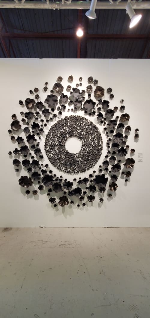 Porcelain Wall Sculpture, Over 1,000 Pieces. | Wall Hangings by SevaCeramics | The Other Art Fair Los Angeles in Los Angeles. Item made of ceramic compatible with contemporary style