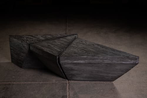 1111 Coffee Table | Tables by Aeterna Furniture. Item made of oak wood works with contemporary style