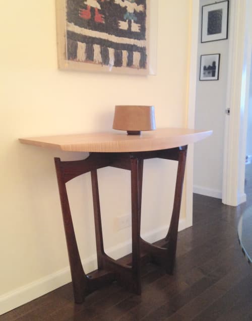 Cirrus2 Console Table | Tables by Eben Blaney Furniture. Item composed of walnut