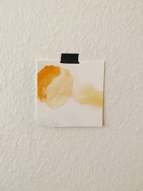Mini #6 | Watercolor Painting in Paintings by Quinn Dimitroff. Item composed of paper