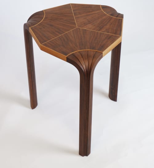 Aalto Side Table | Tables by Kellen Carr Studio. Item made of walnut