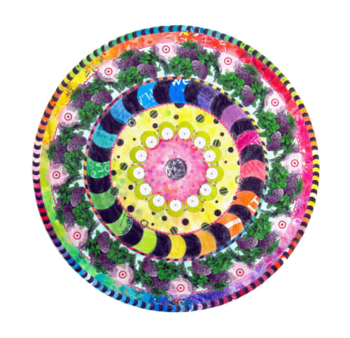Mystery Mandala | Ornament in Decorative Objects by Virginia Fleck | Gensler in Austin