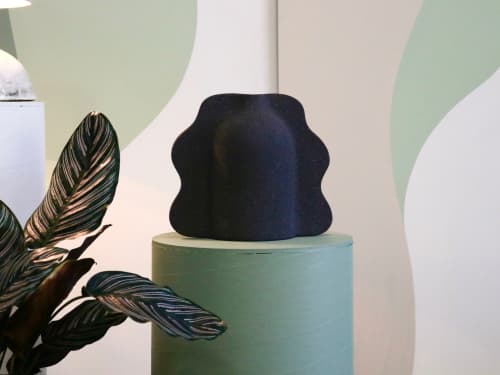 Le volcan | Sculptures by Aude Samut. Item composed of ceramic in contemporary style
