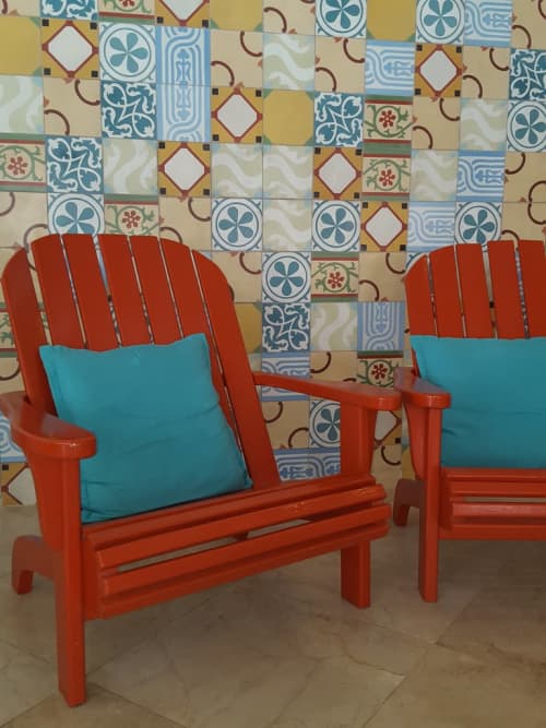 Patchwork Cement Tile | Tiles by Avente Tile. Item composed of cement
