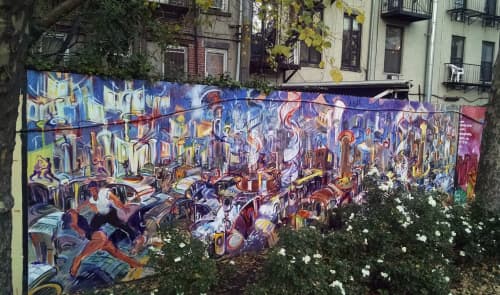 Urban Jam | Murals by Steve Zolin Art | First Park in New York