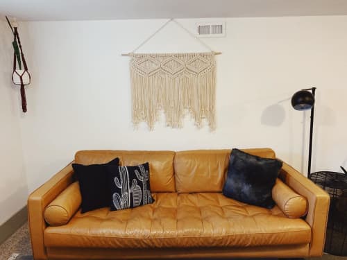 Macrame Wall Hanging | Wall Hangings by Likewoah Handmade (Sam). Item made of cotton with fiber