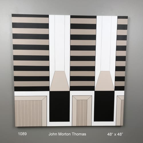 Number 1089 | Oil And Acrylic Painting in Paintings by John Morton Thomas. Item composed of canvas and synthetic