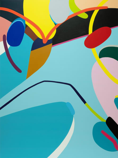 Standing position | Oil And Acrylic Painting in Paintings by Kotaro Machiyama