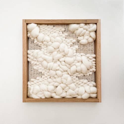 Framed Woven Panel no.4 | Tapestry in Wall Hangings by FIBROUS