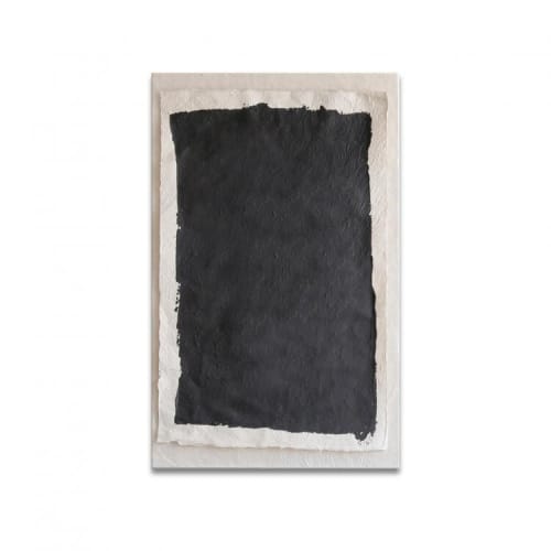 FASCI DI LUCE NOIR | Mixed Media by Kim Fonder. Item composed of paper