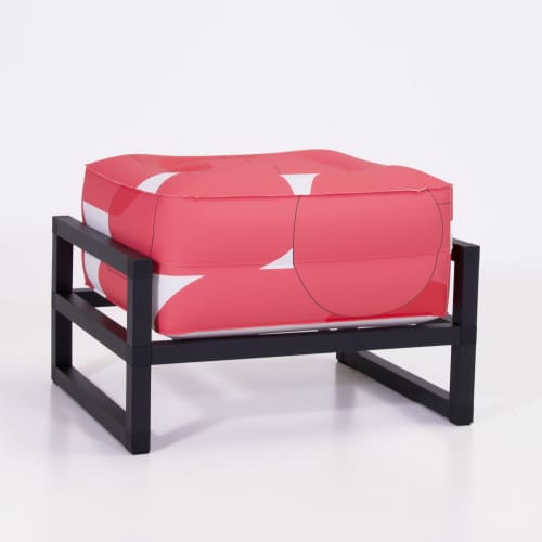 Yomi Pouffe "Oxygen" By Society Of Wonderland | Pillows by MOJOW DESIGN. Item composed of synthetic