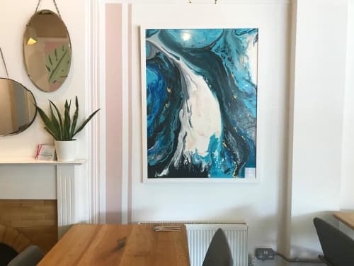 “Holocene” Abstract Painting | Paintings by Jess Thacker | Roots in Upminster