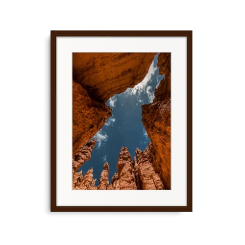 RED CATHEDRAL | Southwest Photography | Minimalist Print | Photography by Jess Ansik. Item made of paper compatible with minimalism and mid century modern style