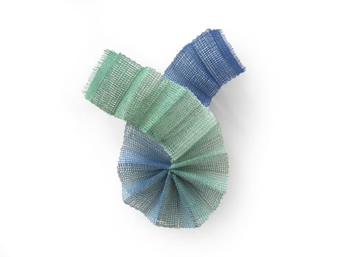 Filtered sky | Sculptures by Morgan Hale. Item made of paper with fiber works with minimalism & contemporary style