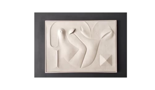 Relief #1 | Wall Sculpture in Wall Hangings by Patrick Bonneau. Item composed of synthetic