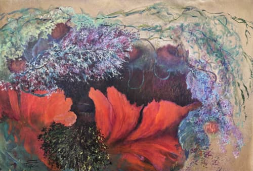 Sweet Power | Oil And Acrylic Painting in Paintings by Christiane Papé