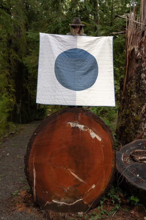 Blackberry Quilt | Linens & Bedding by Vacilando Studios | Olympic National Park in Port Angeles. Item made of cotton
