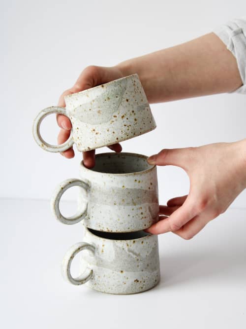 aku mug | Drinkware by aku ceramics | Private Residence in Edinburgh. Item composed of stoneware