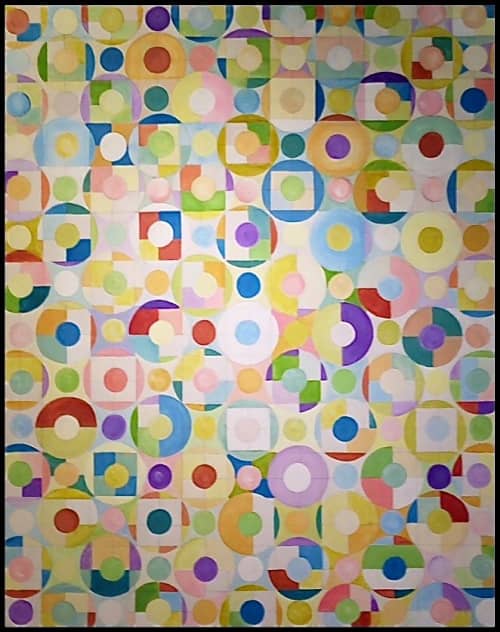 "Togetherness" Painting | Oil And Acrylic Painting in Paintings by Benna Holden | Pottery Barn in New York. Item made of canvas with synthetic works with contemporary & modern style