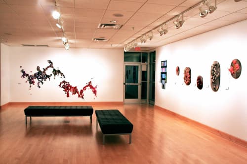 Trachtenburg’s Escape | Mixed Media by Leisa Rich | Southwest Art Center in Atlanta