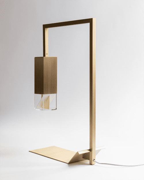 Lamp/Two Brass Revamp 01 | Table Lamp in Lamps by Formaminima