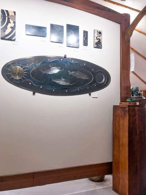 Between the Tides 2/7 | Engraving in Art & Wall Decor by Jeffrey H Dean. Item composed of steel