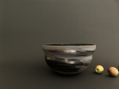 RWH-14 | Serving Bowl in Serveware by Rosa Wiland Holmes. Item made of stone