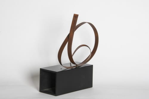 Steel Rust 7 | Sculptures by Joe Gitterman Sculpture. Item made of steel