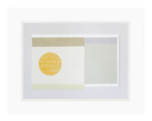 Flower Moon - original silkscreen print | Prints by Emma Lawrenson. Item made of paper