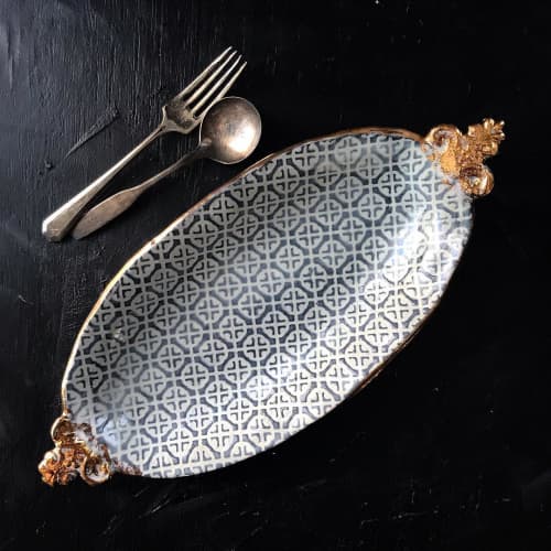 Oval Shape Platter | Ceramic Plates by Terre Ferme Pottery | Terre Ferme Pottery in St. Albert