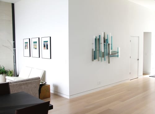 Intersection Series | Wall Sculpture in Wall Hangings by Jeffries Glass. Item composed of glass