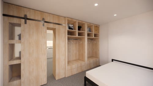 Joinery Shelving | Storage by Studio Hiyaku. Item composed of wood